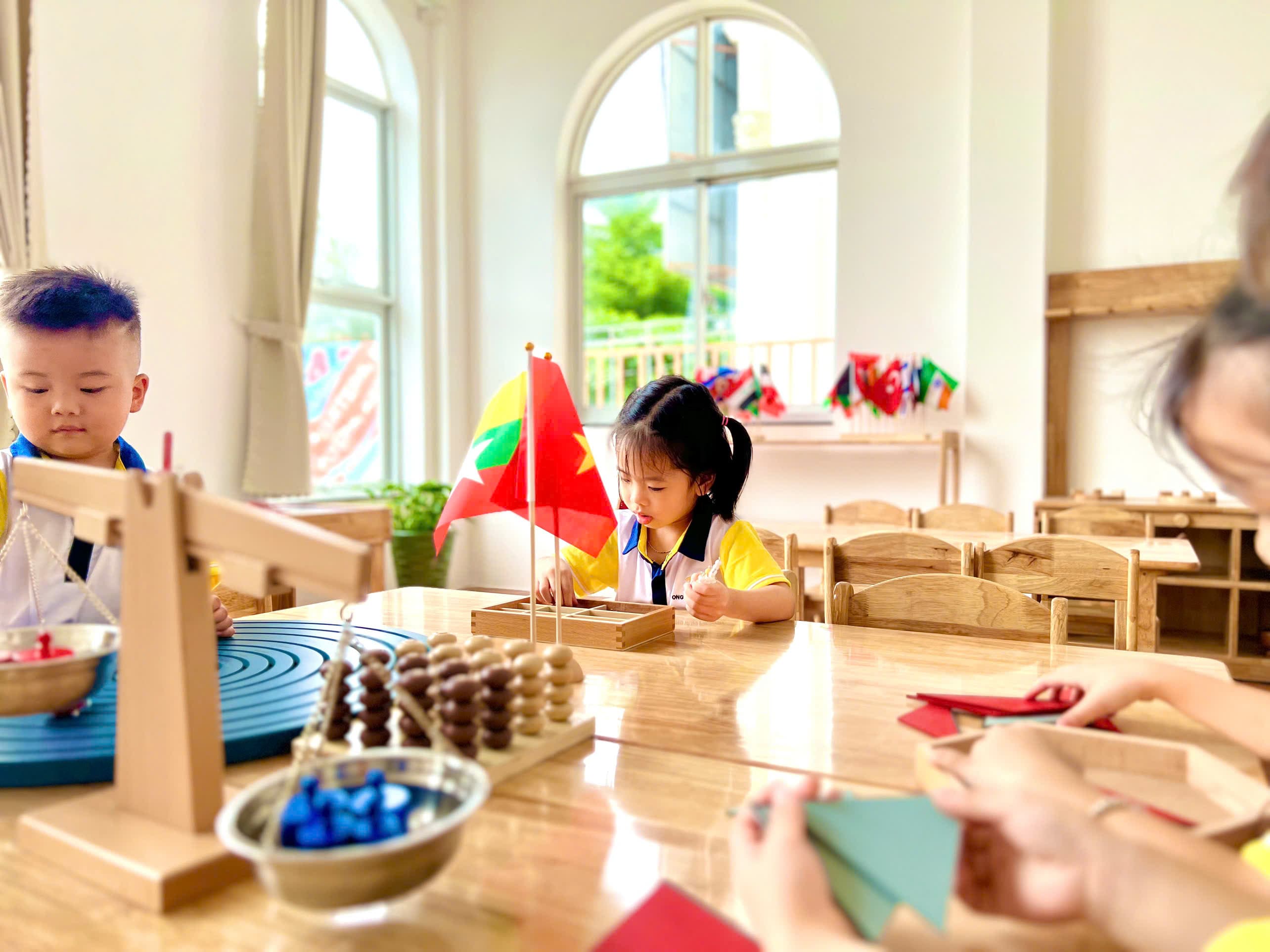 Không gian cơ sở vật chất