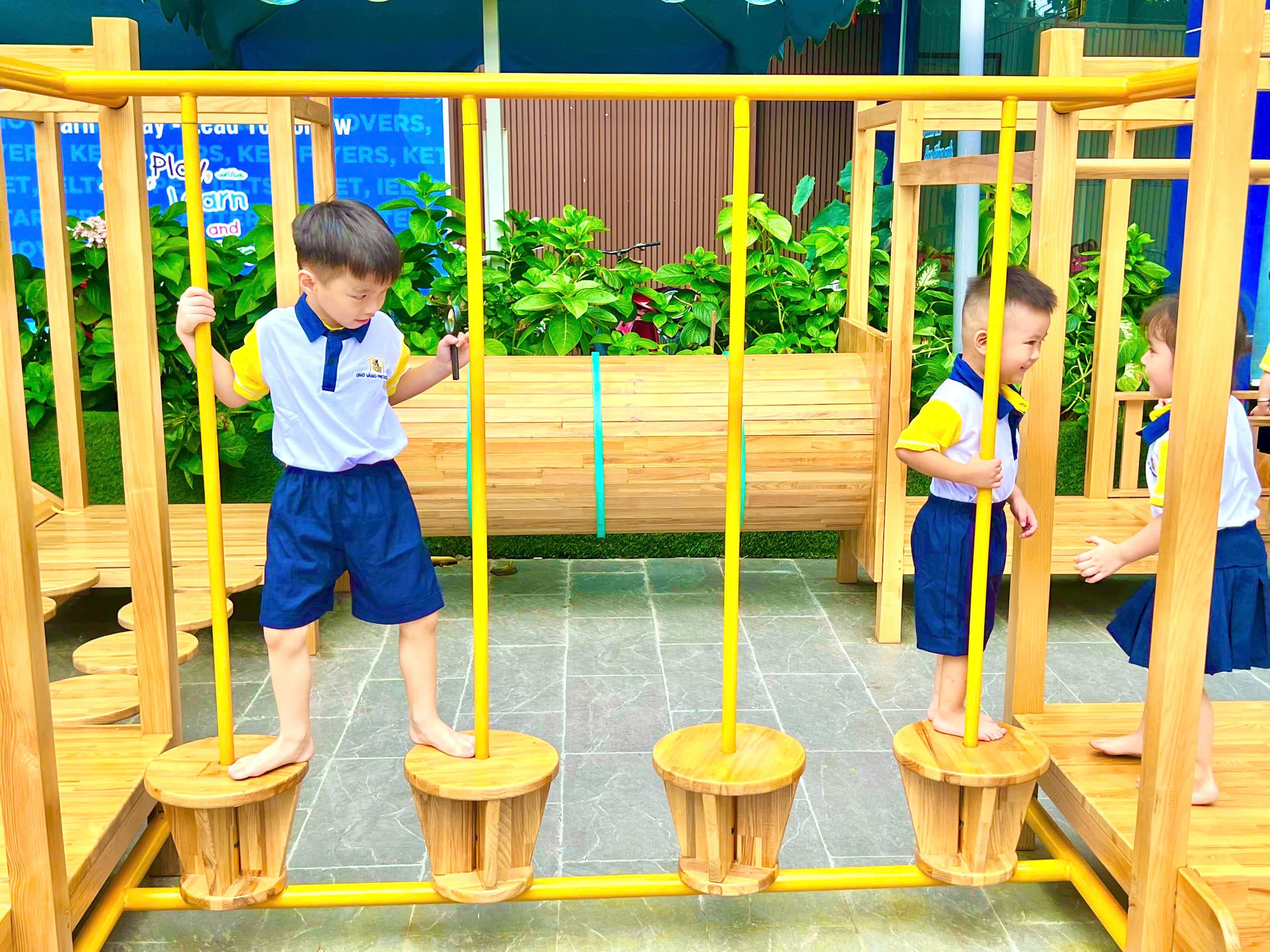 Không gian cơ sở vật chất